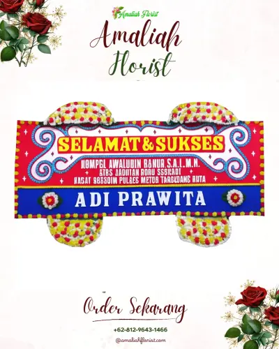 Karangan Bunga Ucapan Selamat di Kotalama